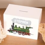 Steam Train Money Box