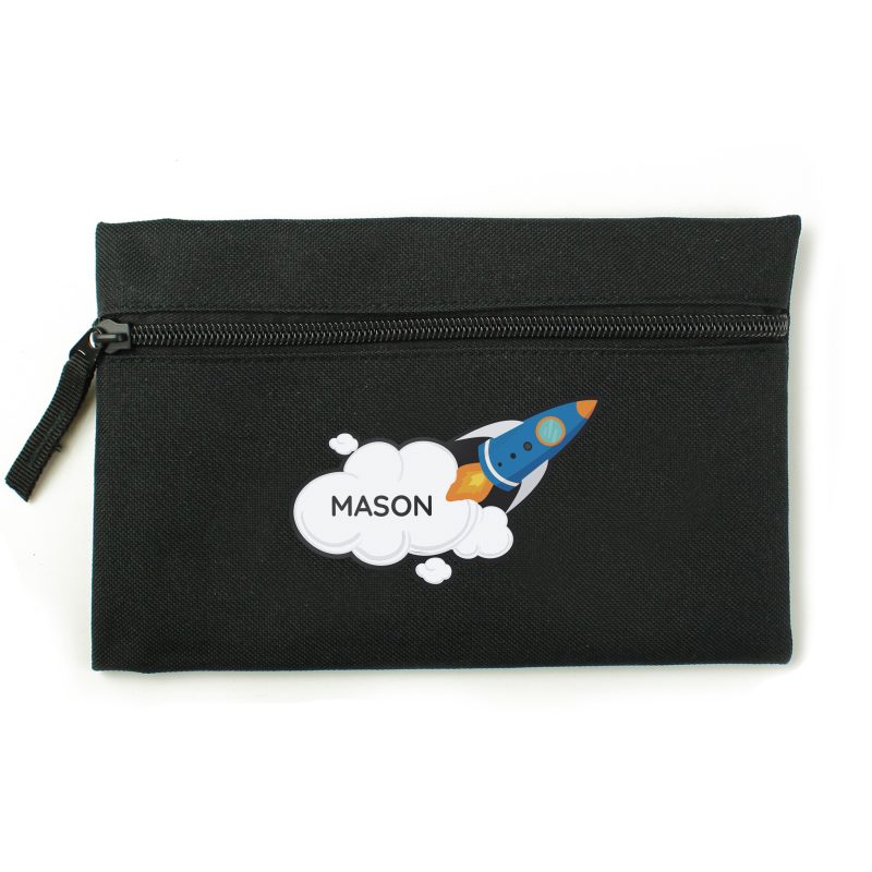 Personalised Space Rocket Pencil Case - Image 5