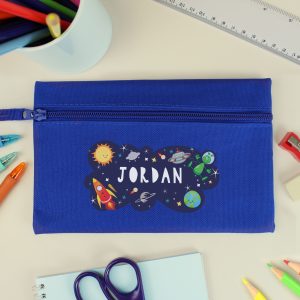 Personalised Space Themed Pencil Case